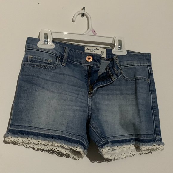 Abercrombie & Fitch Other - Abercrombie Laced Jean Shorts